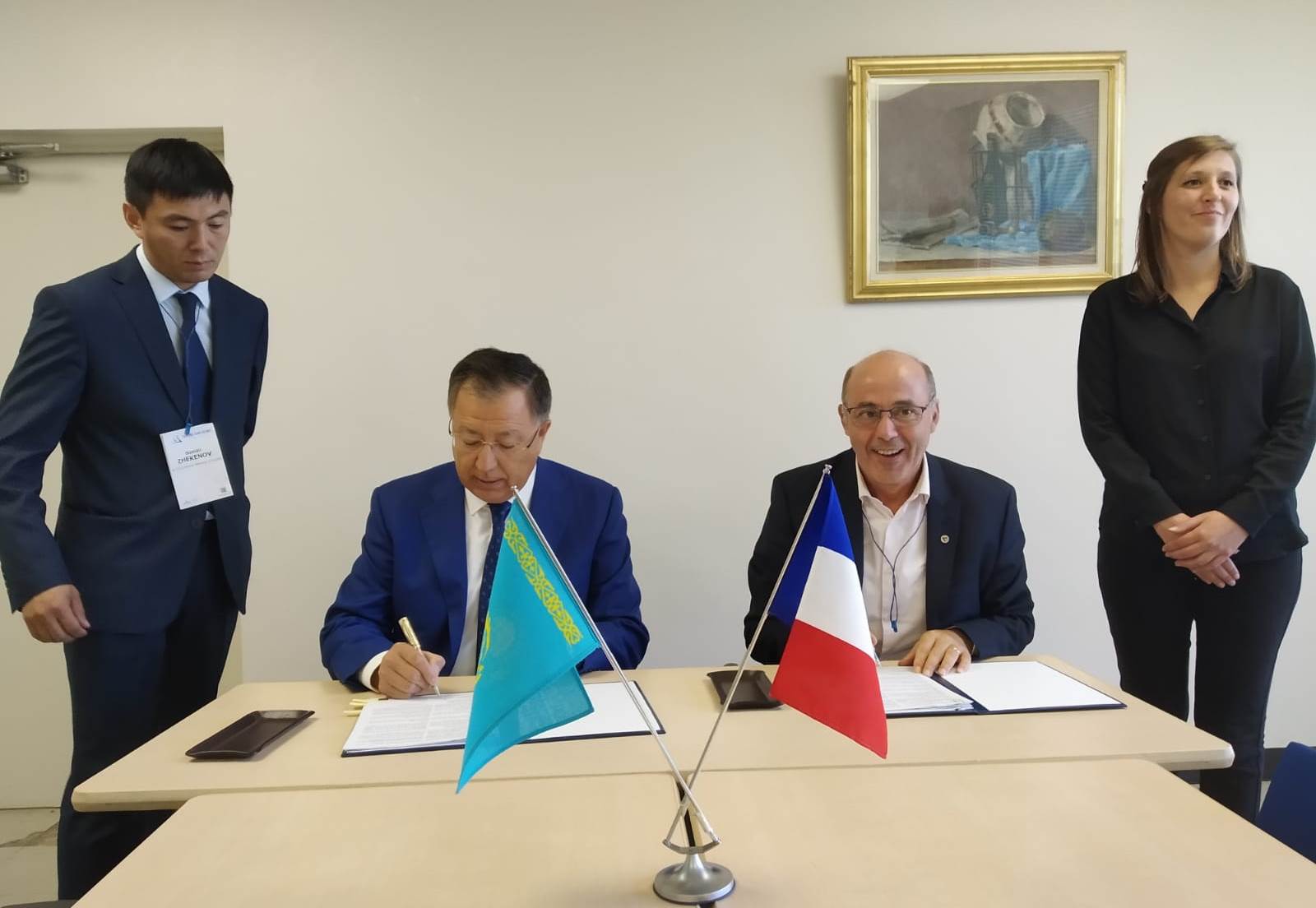 KazNU signed an agreement with the University of Grenoble-Alpes