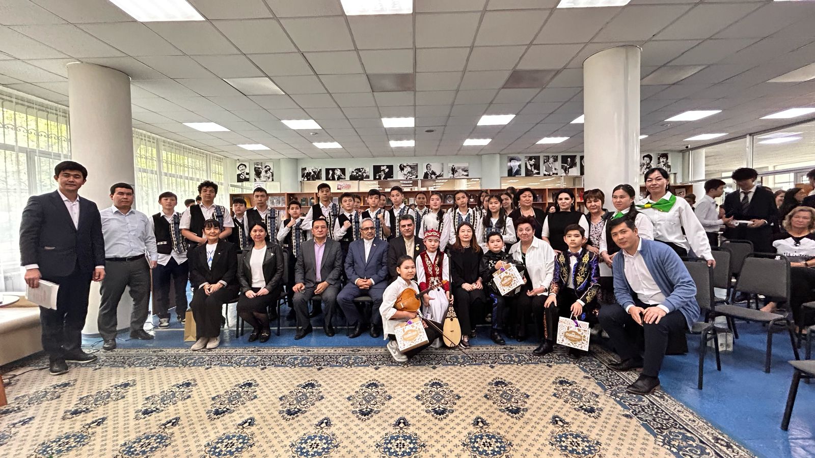 Преподаватели  и студенты кафедры Ближнего Востока и Южной Азии приняли участие в мероприятии Национальной библиотеки РК