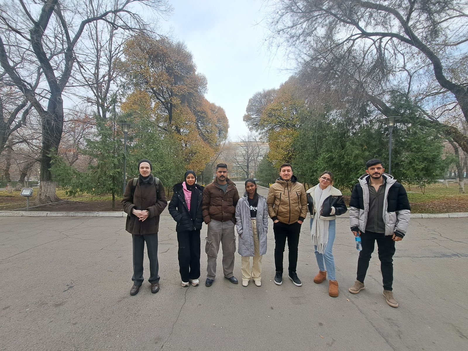 Экологическая акция студентов КазНУ