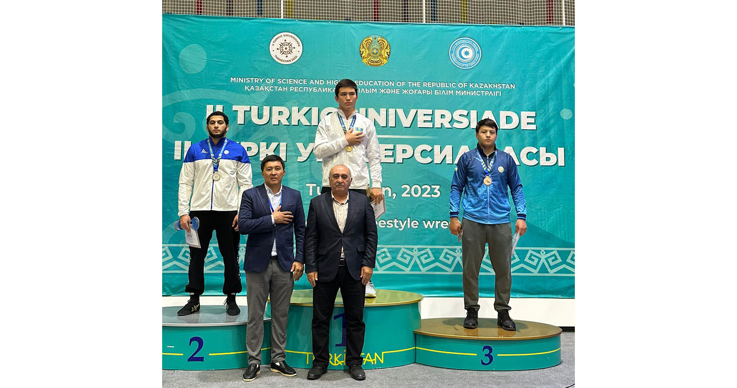 KazNU student won a gold medal at the Turkic Universiade