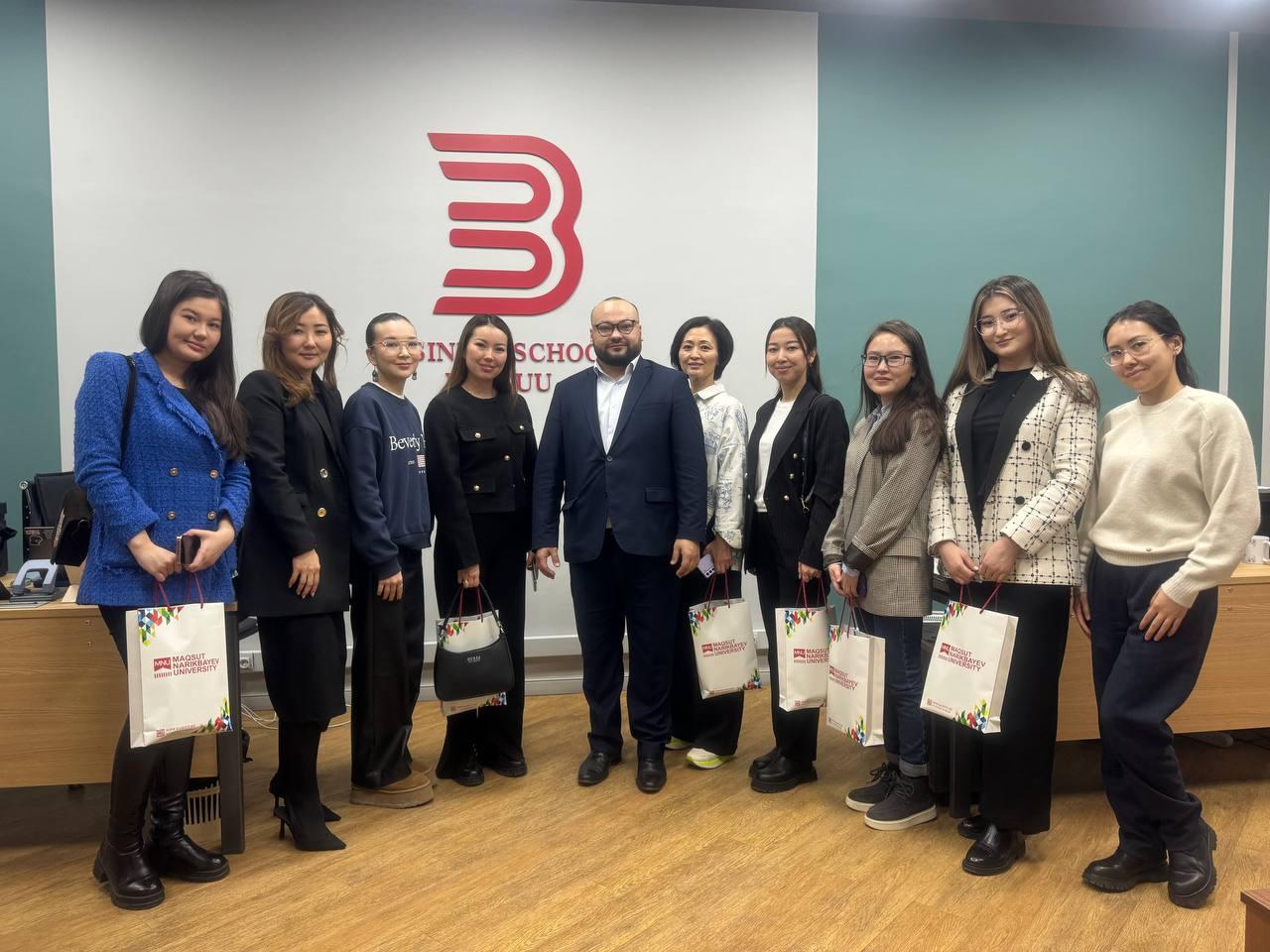 Al-Farabi Business School exchanged experience with Moscow partners