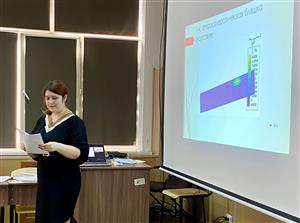 MASTER’S STUDENTS OF THE DEPARTMENT SPOKE AT A SCIENTIFIC SEMINAR