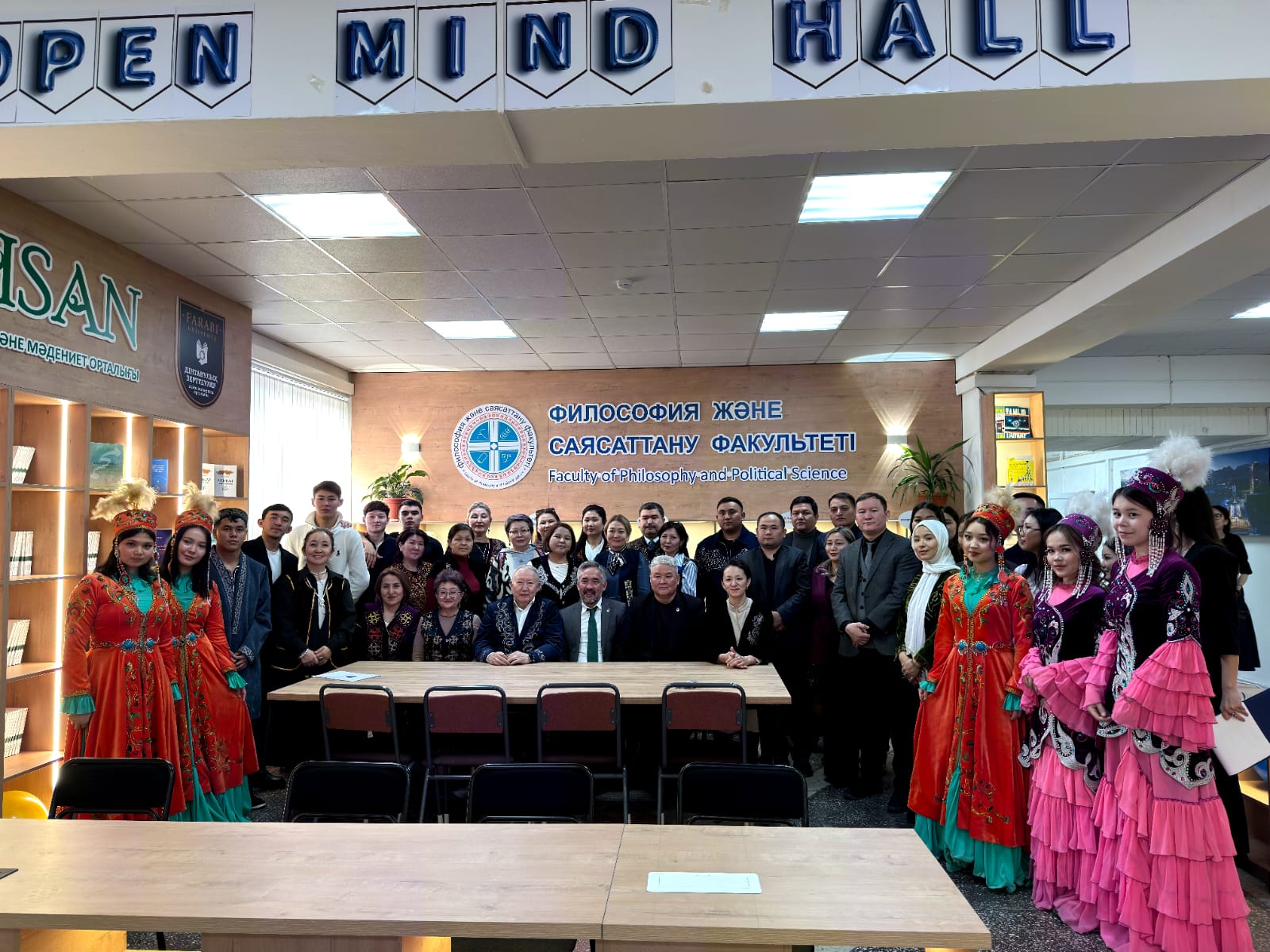“Open Mind Hall” – A New Forum for Free Thinking and Discussion Opens at Al-Farabi Kazakh National University