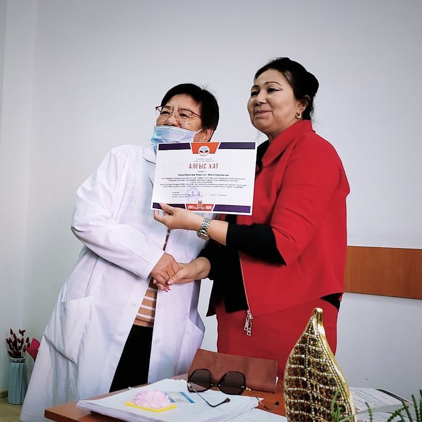 Teachers of the Department of Molecular Biology and Genetics received Letters of Grattitude