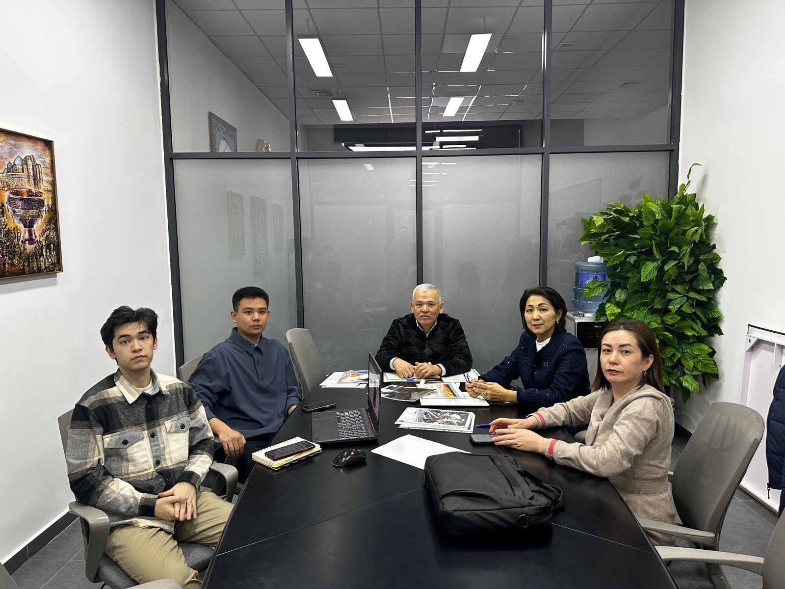 Тұрақты даму және экологиялық қауіпсіздік бағытындағы инновациялық технологиялар бойынша кездесу өтті