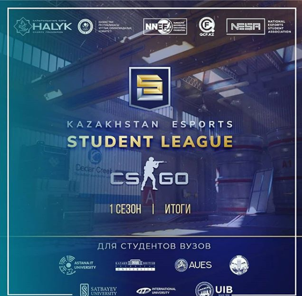 Kazakhstan Esports Student League CS:GO1 жүлдегерлері