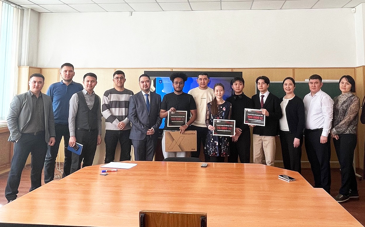 ҚазҰУ студенттері «Farabi Project Challenge 2024»  байқауында жеңіске жетті
