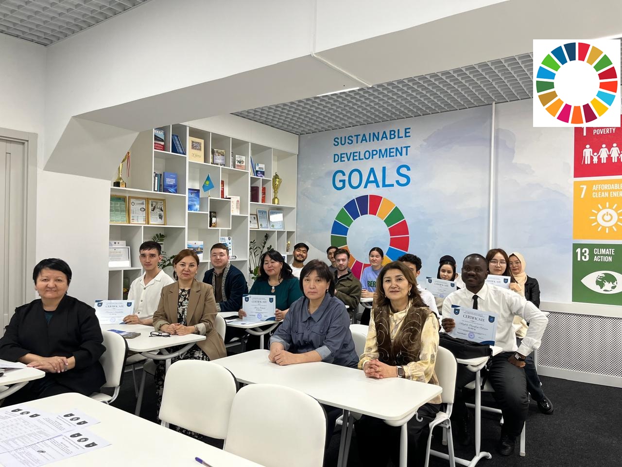 Organization of the SDG Roundtable and awarding of scholarship to international students 21 april, 2025