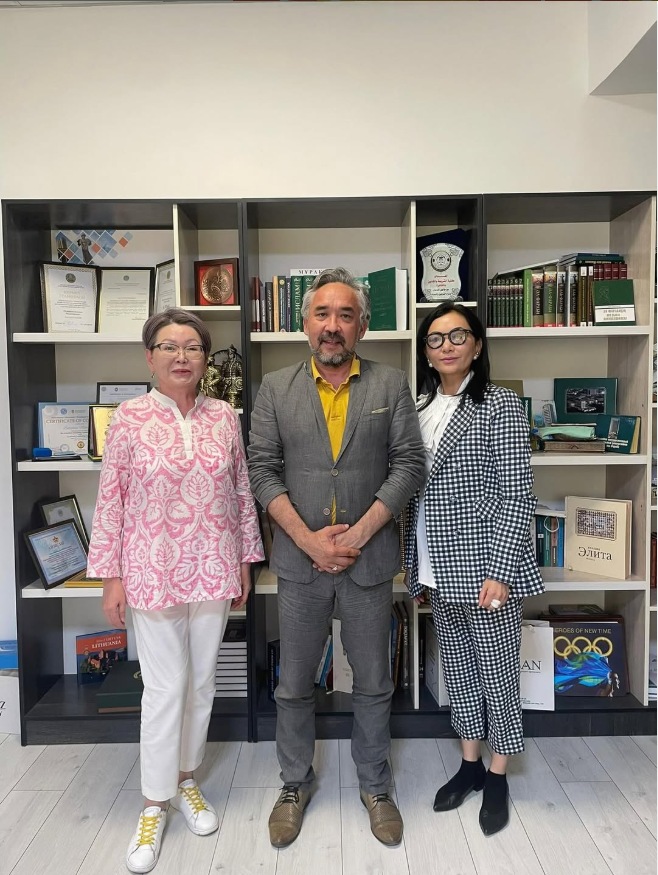 📌 On June 16, with the assistance of the Office of Academic and Digital Innovations of KazNU, a special meeting took place: