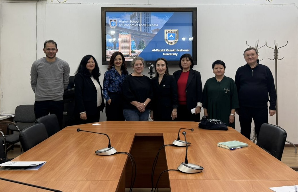 В КазНУ состоялась встреча с делегацией Университета Кан-Нормандия (Франция)