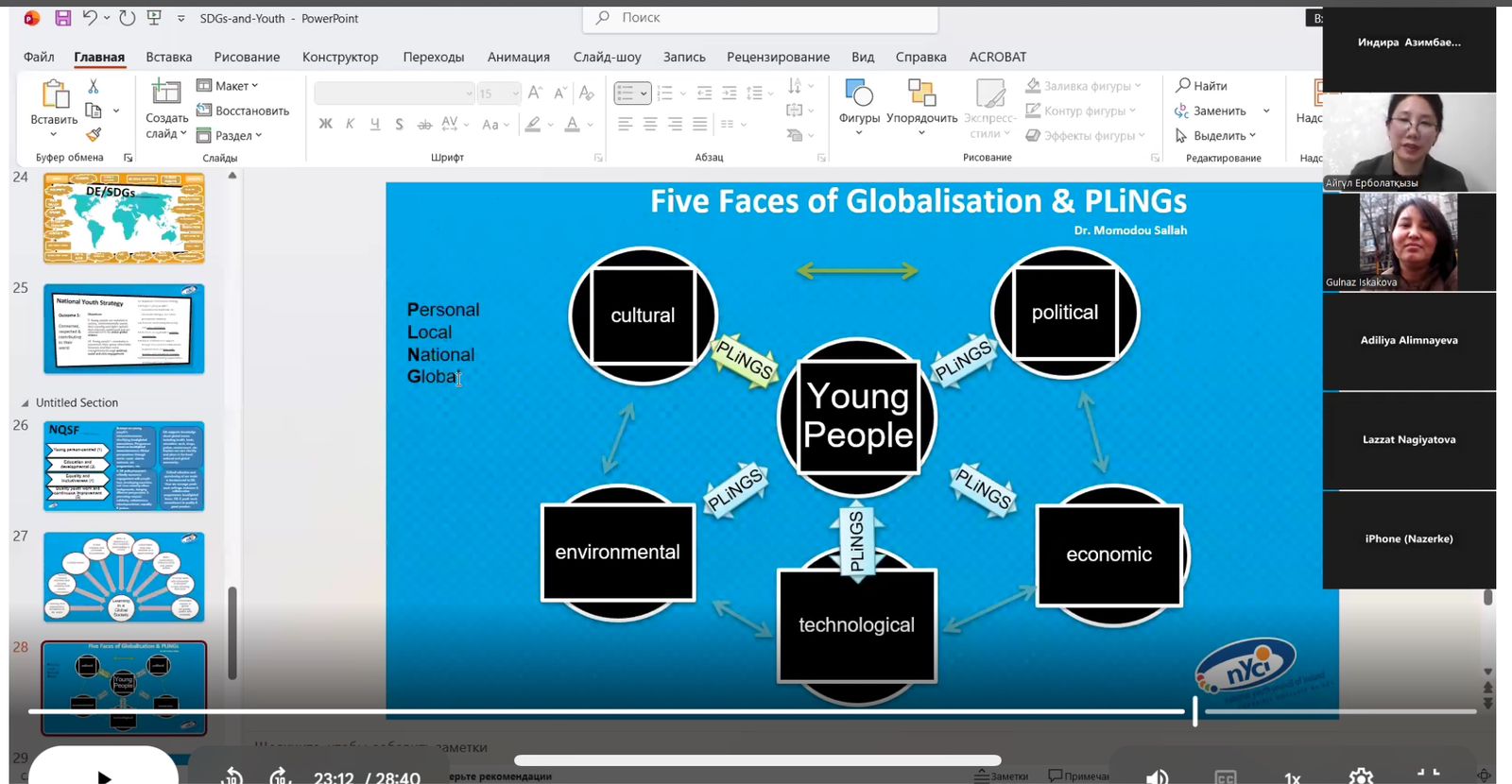 Білім беруде Тұрақты даму мақсаттарын енгізу және қолдану тақырыбындағы республикалық онлайн-семинар