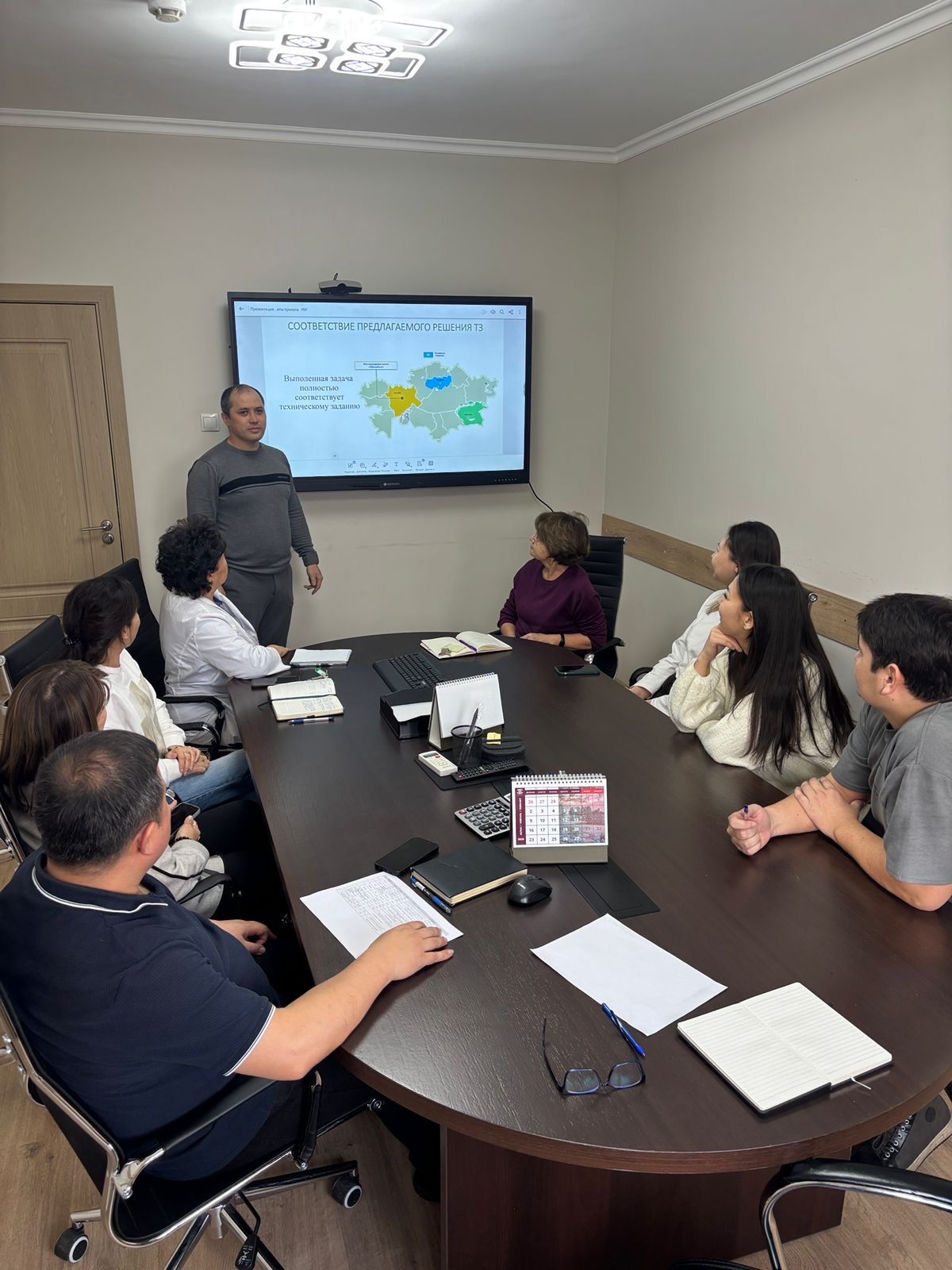 «ЭКОСЕРВИС-С» ЖШС-де докторанттың аудиториядан тыс дәрісі