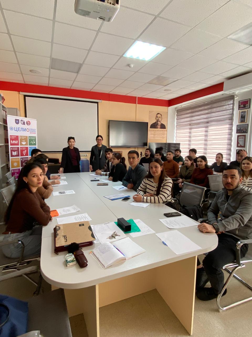 ОТШ бағыты бойынша 4 курс студенттерінің өндірістік практикасы бойынша қорытынды конференциясы