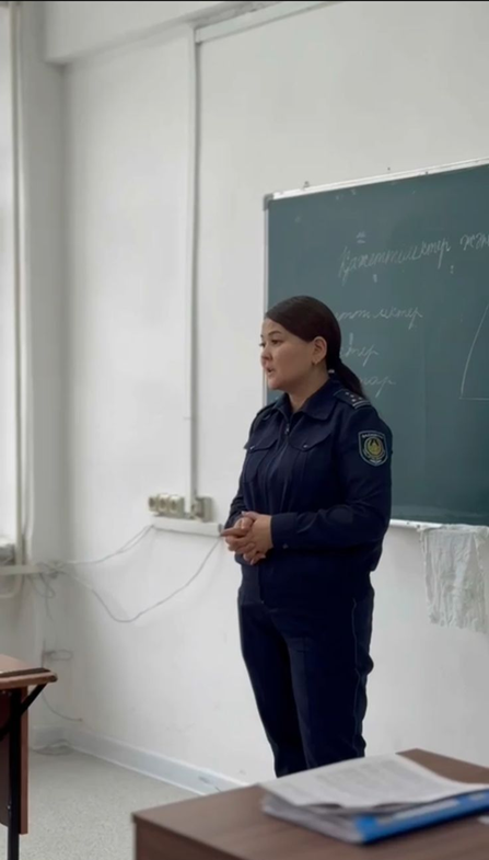 Жасөспірімдер арасында құқықтық мәдениет және құқық бұзушылықтың алдын алу бойынша түсіндіру жұмысы