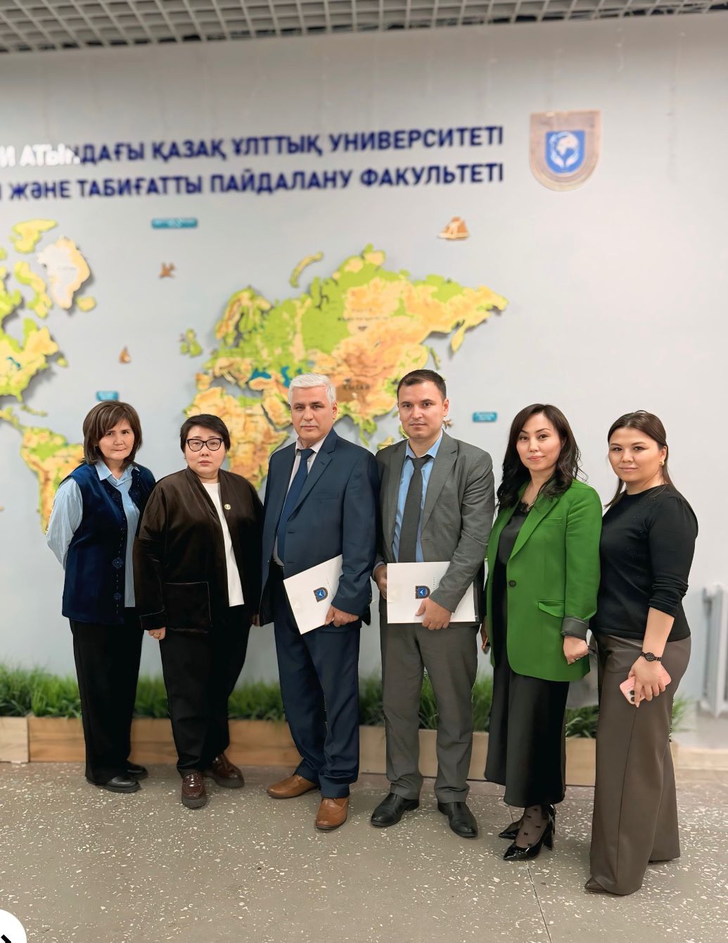 Халықаралық академиялық ынтымақтастық аясында дәрістер