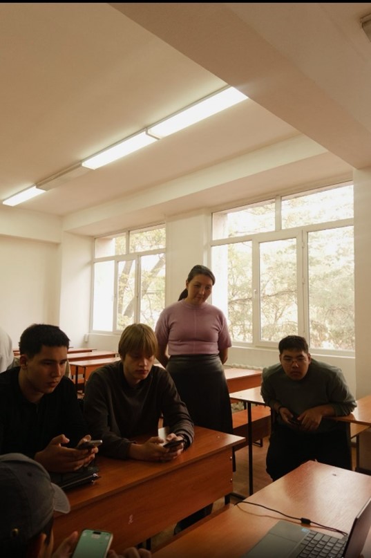 «Геодезия және картография» ББ 2 курс студенттері 4-ТДМ бойынша «Сапалы білім» беруді қамтамасыз ету аясында 1-курс студенттеріне арналған таныстырылымдық іс-шара өткізілді.