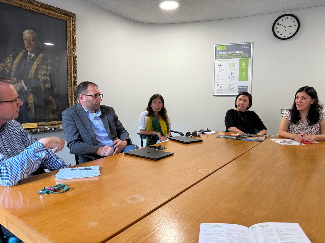 Strengthening International Scientific Cooperation with the University of Reading (UK)