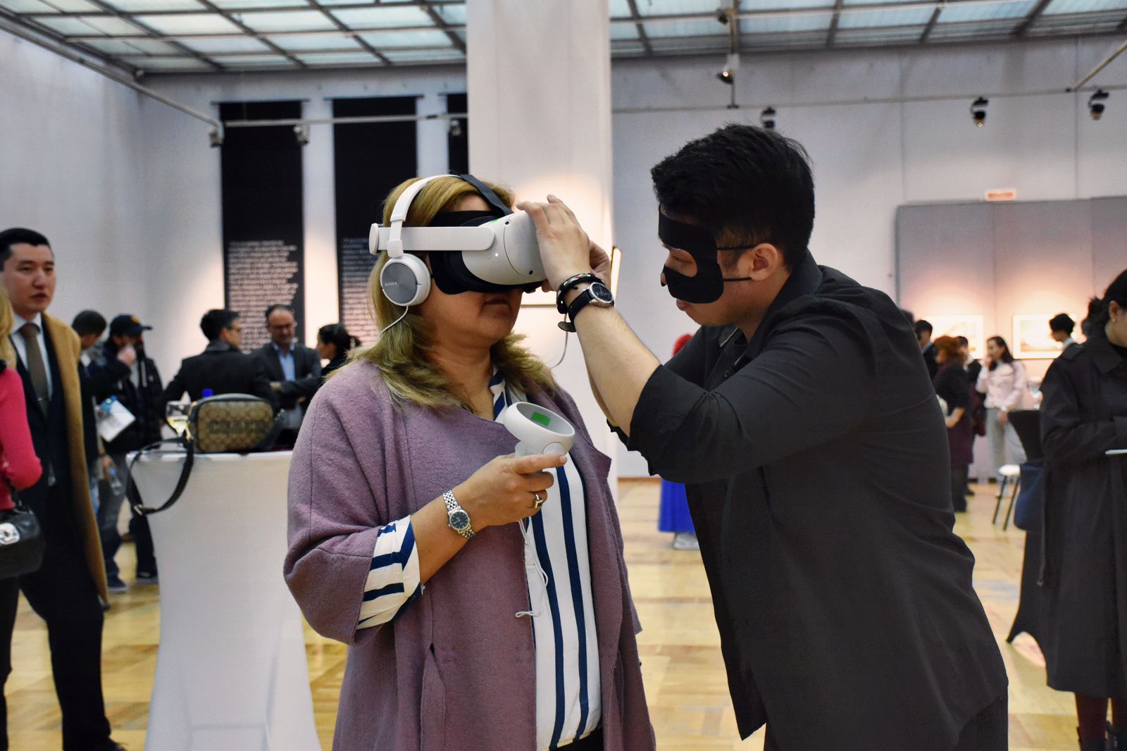 ҚазҰУ студенттері VR фестивалінде тәлімгер болды