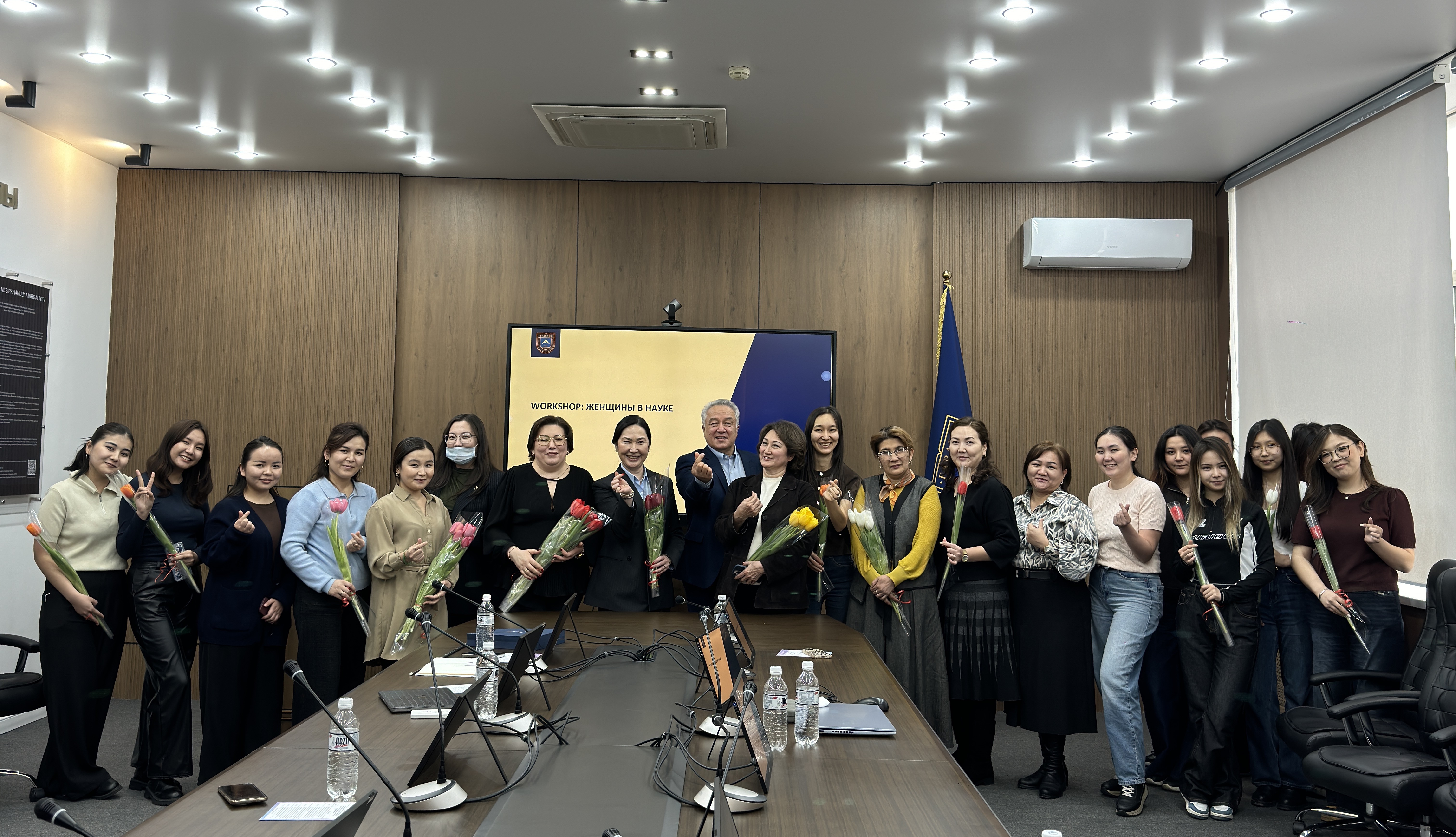 Ақпараттық технологиялар және жасанды интеллект факультетінде «Ғылымдағы әйелдер» воркшопы өтті