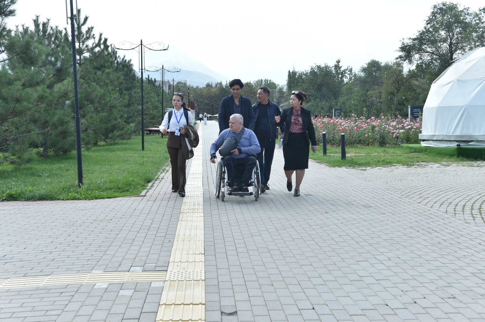 Monitoring of the Inclusive Environment at KazNU 