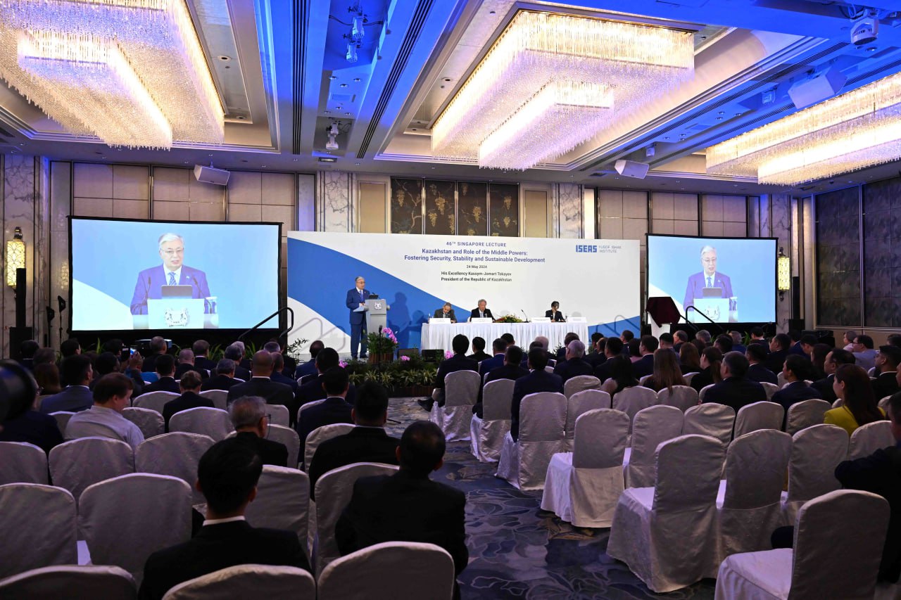 Ректор Президент Қасым-Жомарт Тоқаевтың Сингапурдағы дәрісіне қатысты