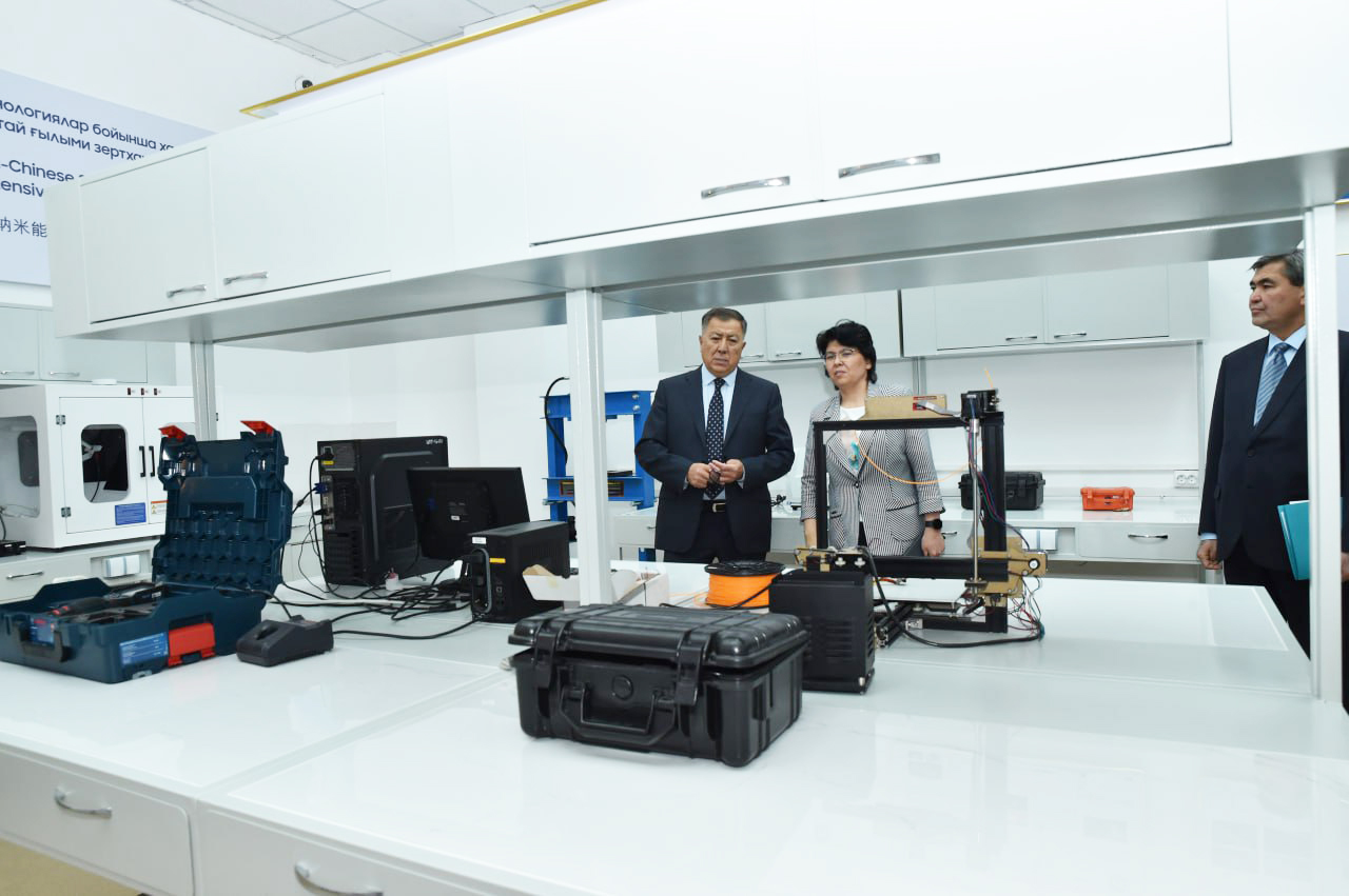Rector checked the readiness for the opening of new laboratories