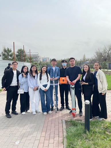 1st-year students of the "Land Management and Cadastre" educational program completed a field training practice