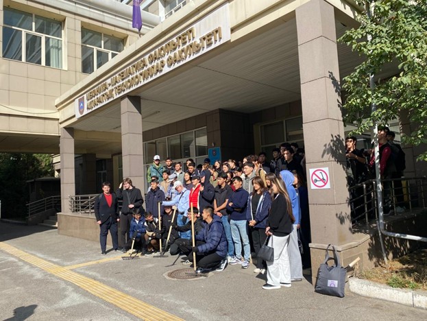 Әл-Фараби атындағы ҚазҰУ-де экологиялық мәдениетті дамыту мақсатында сенбілік өтті