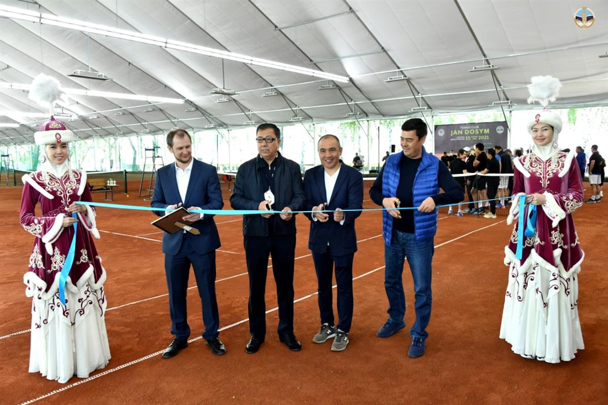 A MODERN TENNIS CENTER OPENED IN THE KAZNU