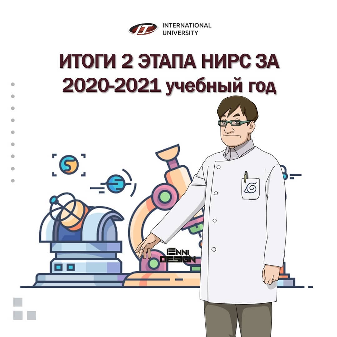 Results of the II stage of the Republican annual competition of scientific research works of students for the 2020-2021 academic year