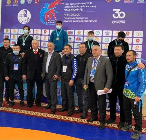 Championship of the Republic of Kazakhstan in Greco-Roman wrestling U23. 2021.