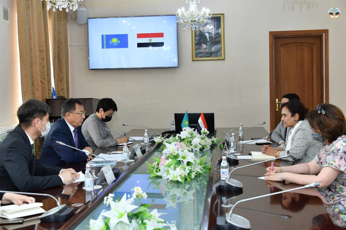 COOPERATION WITH EGYPT IS EXPANDING