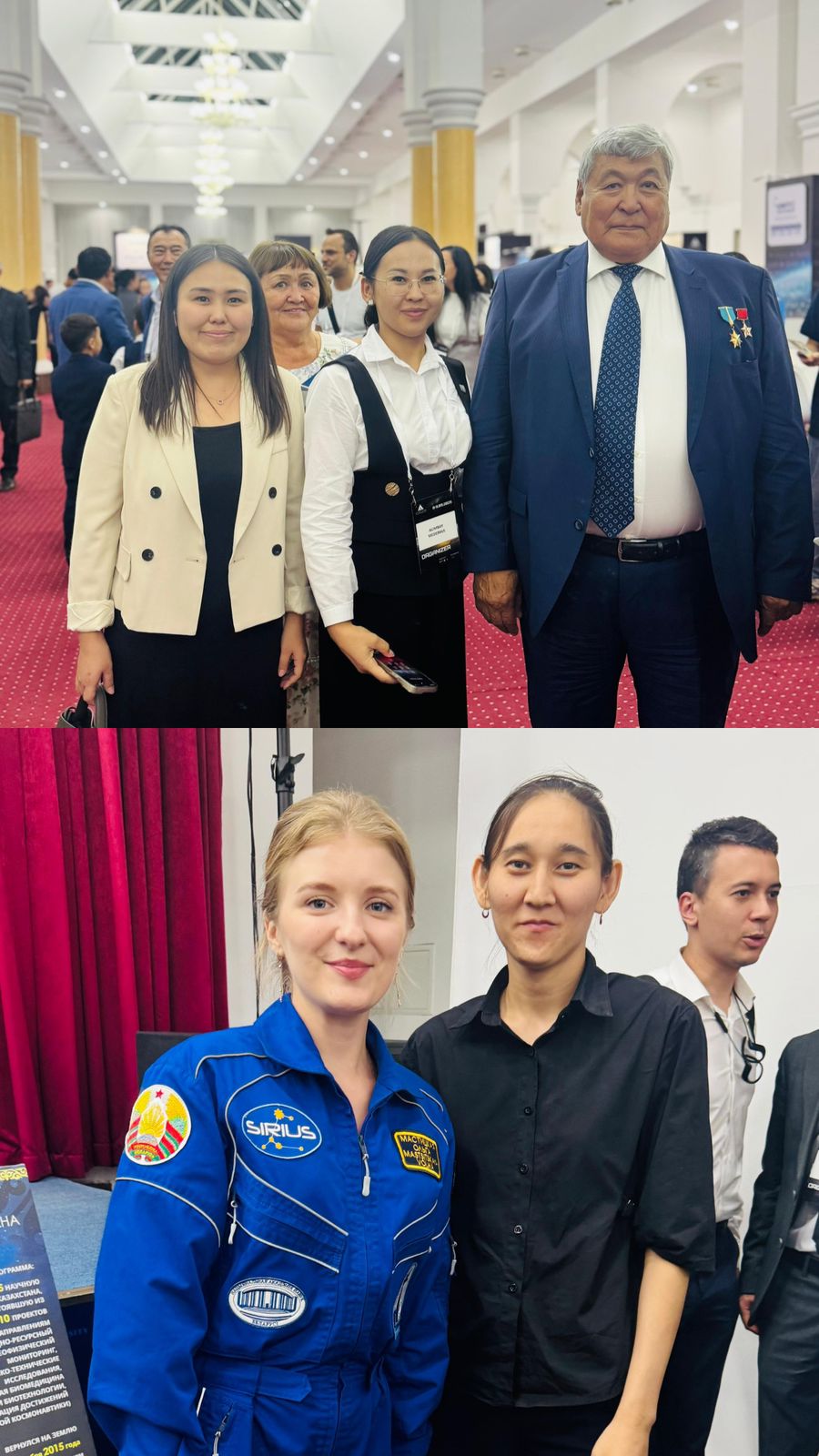 Here’s the English version: **KazNU contributes to the development of space research and projects**