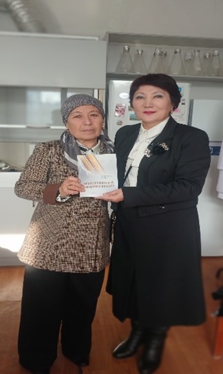 "Тұрақты даму шеңберіндегі серіктестік" аясында іске асыру аясында Термез университетінің доценті Сулиева Сулув Хуррановна арнайы биотехнология кафедрасының профессорларымен ресми кездесу өткізді.