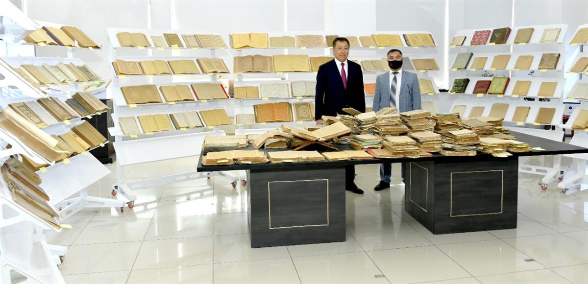 THE KAZNU LIBRARY INCREASED WITH 246 VERY VALUABLE AND RARE BOOKS