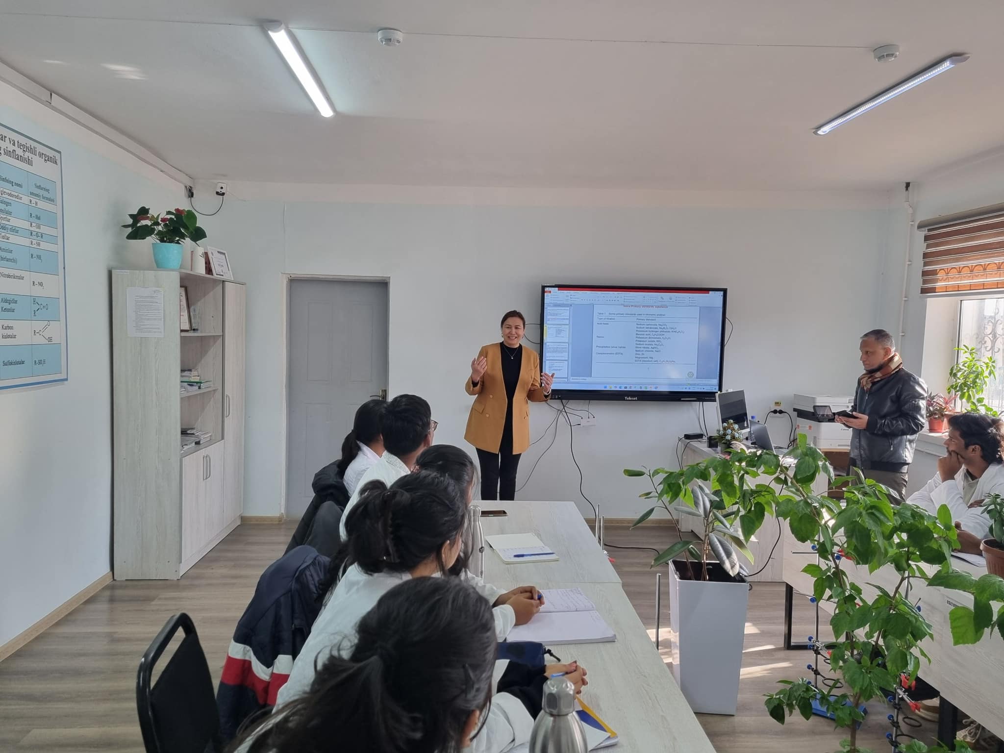 Invited to give a lecture at Termiz Medical Academy