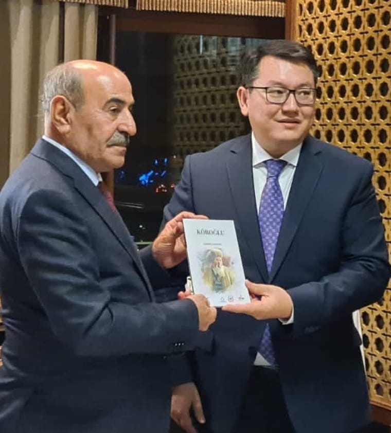 REPRESENTATIVES OF THE KAZNU RECEIVED BY THE VICE MINISTER OF TURKEY