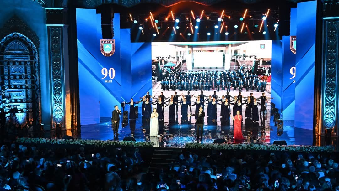 The 90th anniversary of KazNU was held at a high level