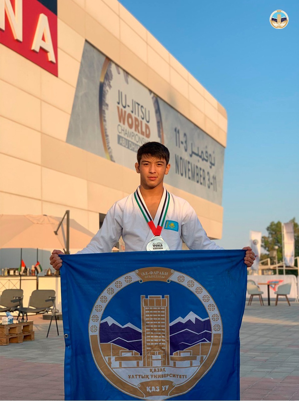 STUDENT KAZNU - WINNER OF THE WORLD JIU-JITS CHAMPIONSHIP