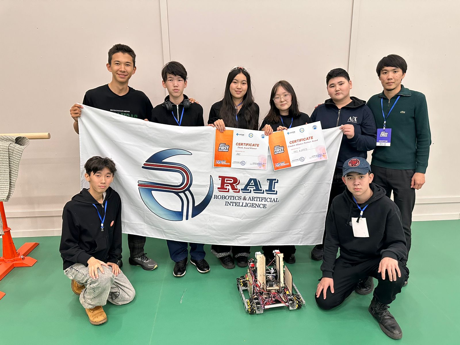 Достижения команды "R&AI": Успех на региональном этапе First Tech Challenge