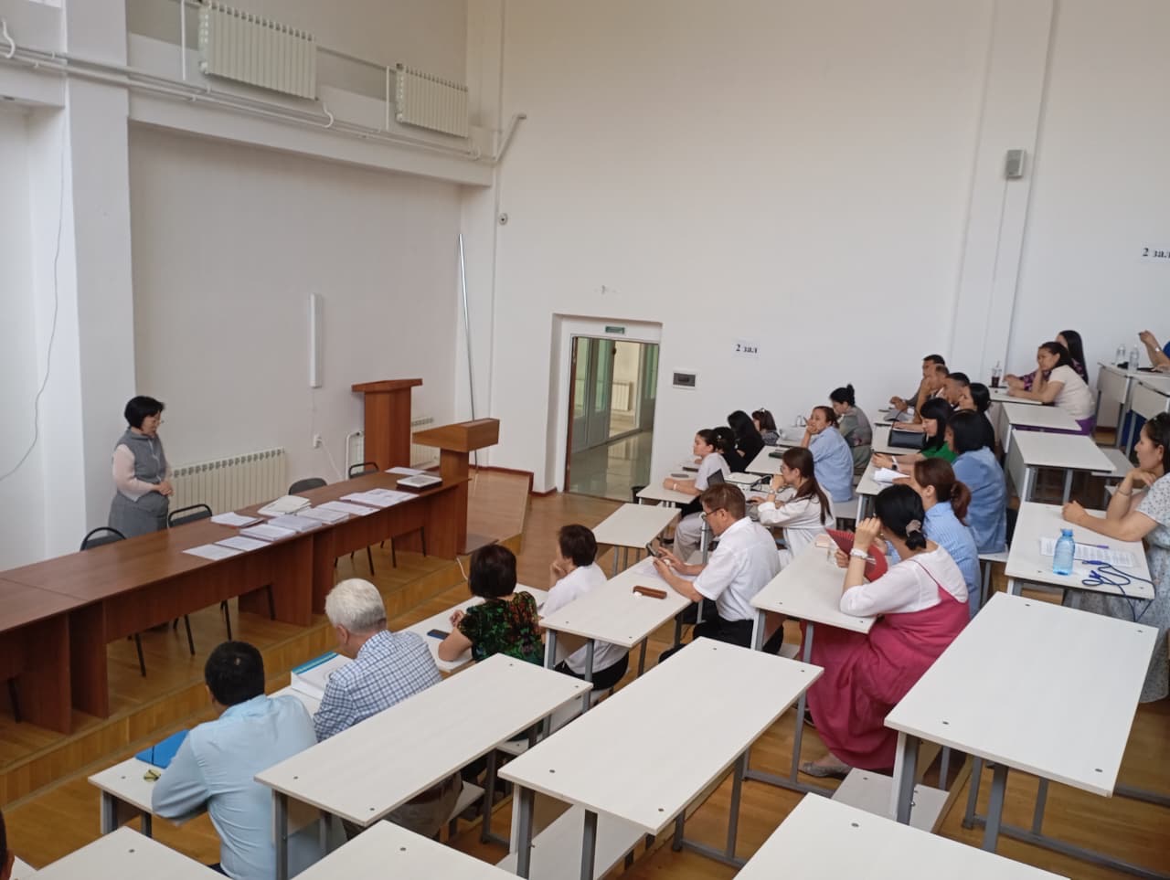 Ғылыми кеңестің қорытынды отырысы өтті