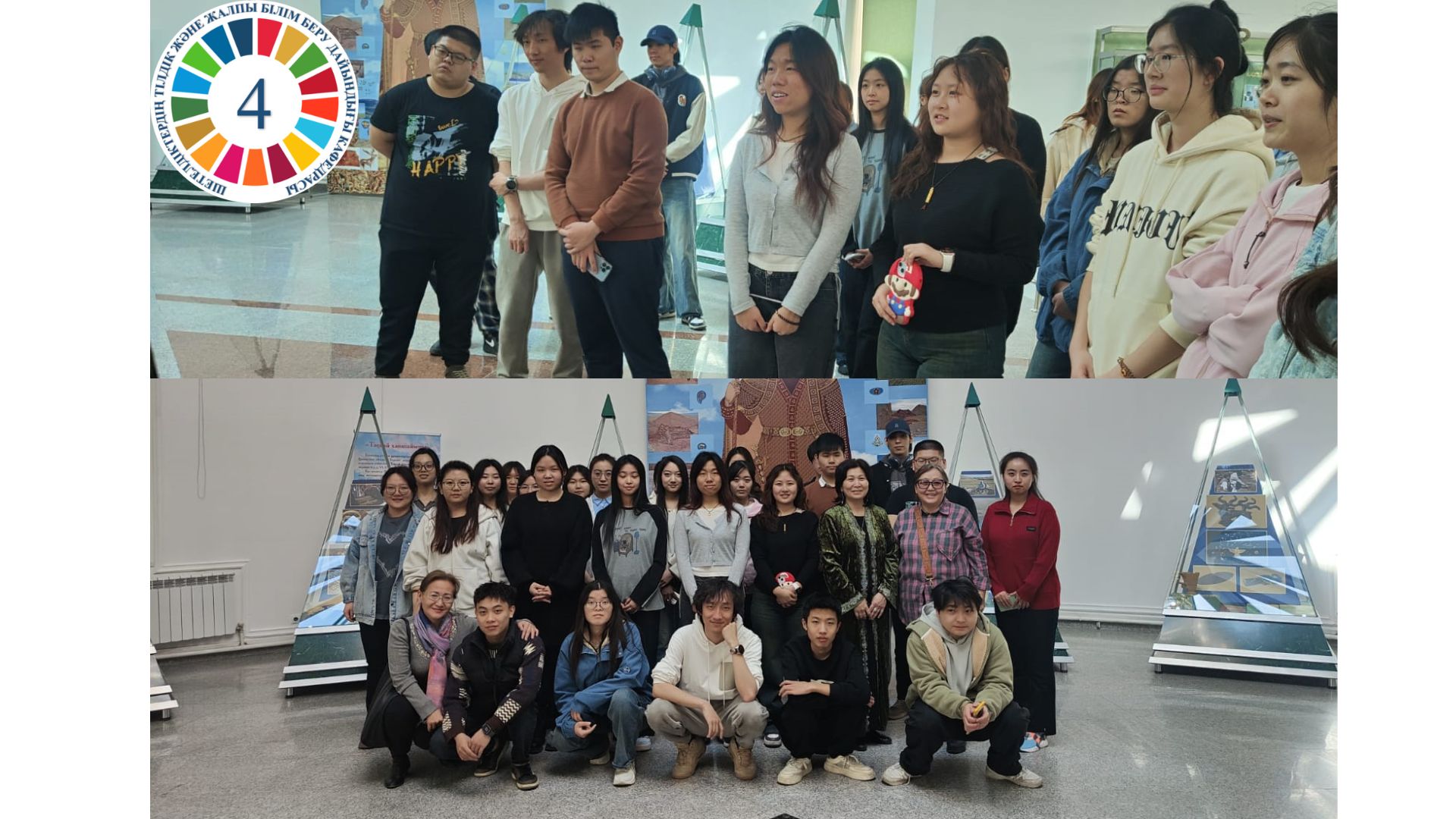 Educational Immersion into History: A Museum Tour at KazNU Named After Al-Farabi