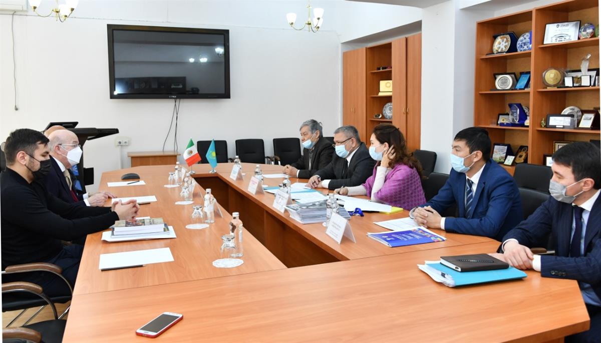 PROSPECTS OF COOPERATION WITH HIGHER EDUCATION INSTITUTIONS OF MEXICO DISCUSSED IN KAZNU