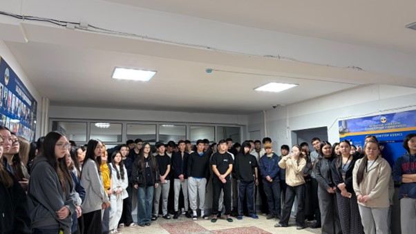 3 ақпан Студенттер үйі № 4-те География және табиғатты пайдалану факультетінің студенттеріне арналған жиналыс өтті