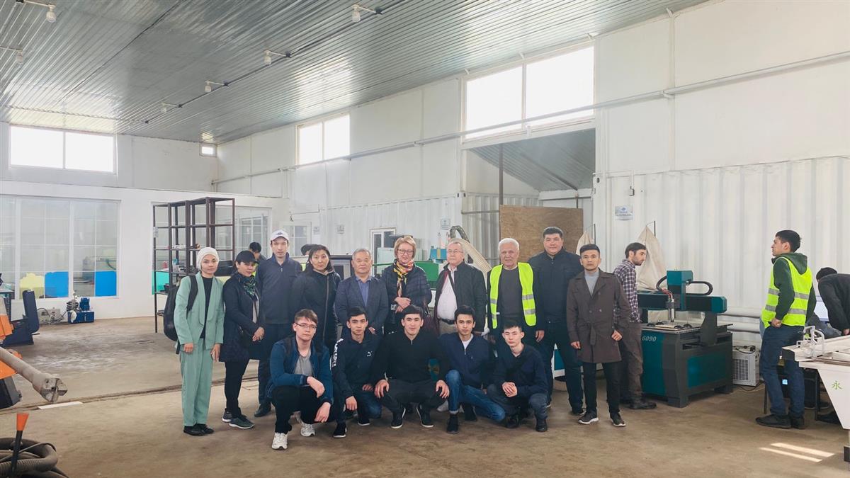 The teaching staff of the Department of Mechanics visited production and experimental base Institute of Mechanics and Engineering Science named after academician U.A. Dzholdasbekov 	