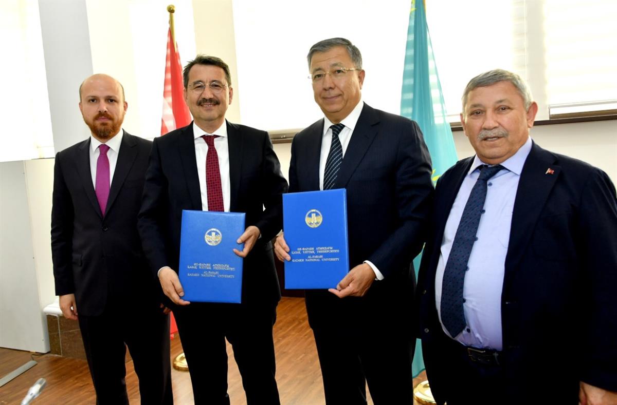 BILAL ERDOGAN VISITED THE AL FARABI KAZAKH NATIONAL UNIVERSITY