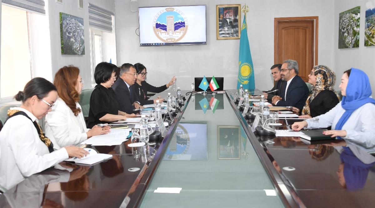 THE CENTER OF "IRANIAN-KAZAKH FARABI STUDIES" WILL BE OPENED AT KAZNU