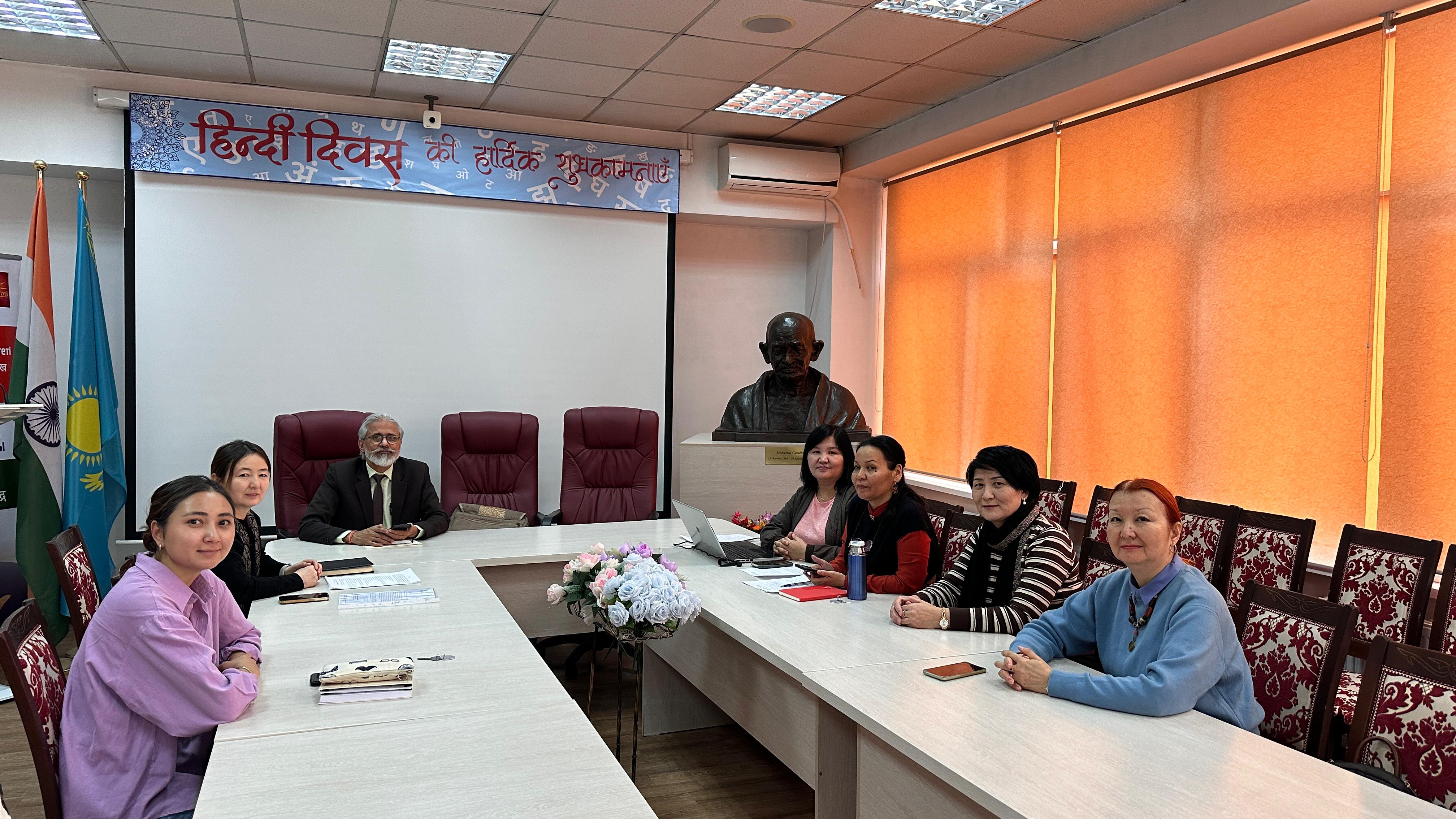 First Hindi Conference in Kazakhstan