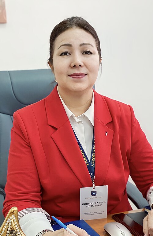 ҚУРМАНБАЕВА МЕРУЕРТ СӘКЕНОВНАНЫ «Жоғары оқу орнының үздік оқытушысы – 2025» атағымен құттықтаймыз!