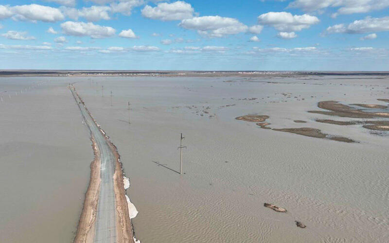 As part of the implementation of the Megagrant, scientists from Al-Farabi Kazakh National University are conducting research on flood conditions in the Western Kazakhstan regions